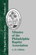 Minutes of the Philadelphia Baptist... - Bild 1