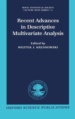 Recent Advances in Descriptive Multivariate Analysis - Krzanowski, Wojtek J. (ed.)