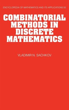 Combinatorial Methods in Discrete Mathematics - Sachkov, V.; Sachkov, Vladimir Nikolaevich