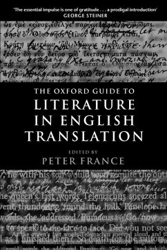 The Oxford Guide to Literature in English Translation - France, Peter (ed.)