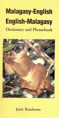 Malagasy-English, English-Malagasy: Dictionary and Phrasebook - Rasoloson, Janie