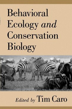 Cover Behavioral Ecology and Conservation Biology
