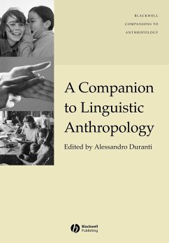 A Companion to Linguistic Anthropology - DURANTI A ALESSANDRO