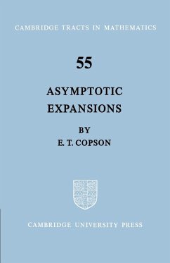 Asymptotic Expansions - Copson, E. T.; E. T., Copson