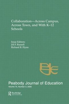 Collaboration--across Campus, Across Town, and With K-12 Schools