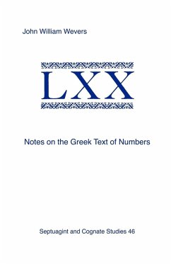 Notes on the Greek Text of Numbers