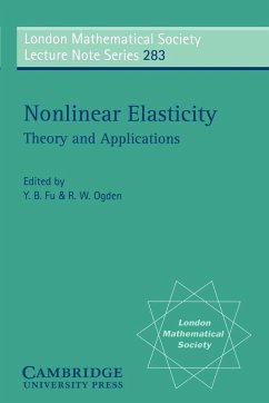 Nonlinear Elasticity - Fu, Yibin B.; Ogden, Raymond W.; London Mathematical Society