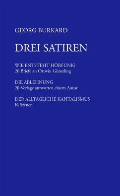 Cover Drei Satiren