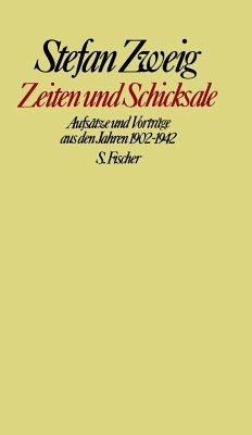 Zeiten und Schicksale - Zweig, Stefan