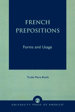French Prepositions - Booth, Trudie Maria