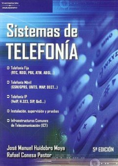 Sistemas de telefonía - Conesa Pastor, Rafael; Huidobro, José Manuel