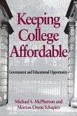 Keeping College Affordable