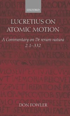 Lucretius on Atomic Motion - Fowler, Don