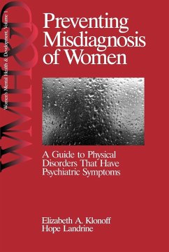 Preventing Misdiagnosis of Women - Klonoff, Elizabeth A.; Klonoff; Landrine, Hope