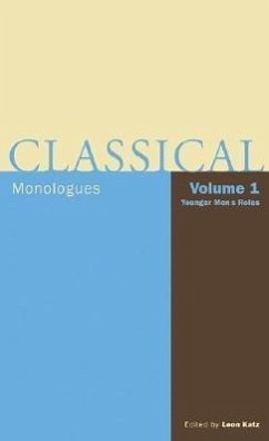 Classical Monologues - Katz, Leon