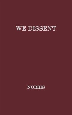 Cover We Dissent
