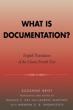 What is Documentation? - Briet, Suzanne