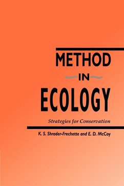 Method in Ecology - Shrader-Frechette, Kristin; Kristin S., Shrader-Frechette; Earl D., McCoy