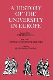 A History of the University in Europe