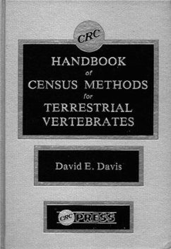 CRC Handbook of Census Methods for Terrestrial Vertebrates - Davis, David E