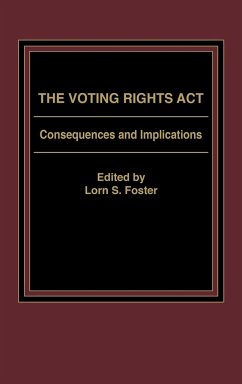 Voting Rights Act - Foster, Lorn S.