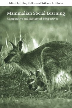 Cover Mammalian Social Learning