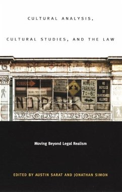 Cultural Analysis, Cultural Studies, and the Law - Sarat, Austin / Simon, Jonathan