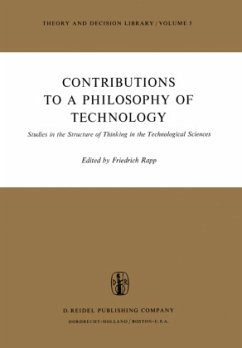 Contributions to a Philosophy of Technology - Rapp, F. (Hrsg.)