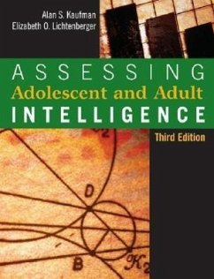 Assessing Adolescent and Adult Intelligence - Kaufman, Alan S; Lichtenberger, Elizabeth O
