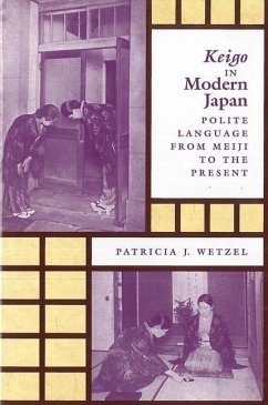 Keigo in Modern Japan - Wetzel, Patricia J