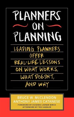 Planners on Planning - McClendon, Bruce W; Catanese, Anthony James