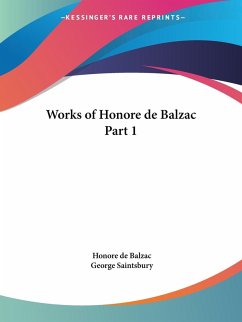 Cover Works of Honore de Balzac Part 1