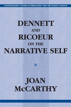 Dennett and Ricoeur on the Narrative Self - Mccarthy, Joan