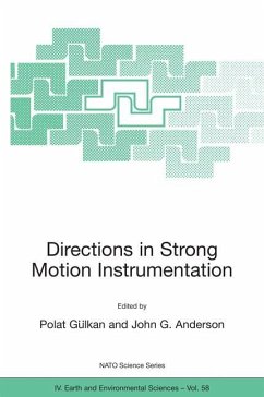 Directions in Strong Motion Instrumentation - Gulkan, Polat / Anderson, John G. (eds.)