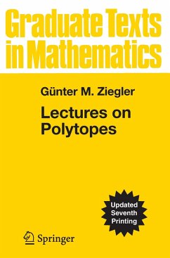 Lectures on Polytopes - Ziegler, Günter M.