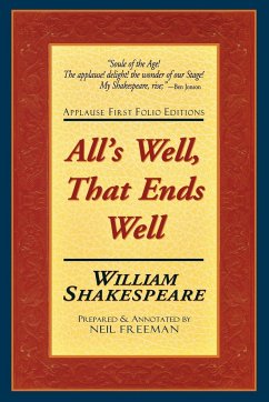 All's Well That Ends Well - Shakespeare, William