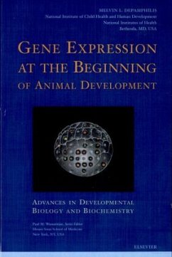 Gene Expression at the Beginning of Animal Development - DePamphilis, M.L. (ed.)