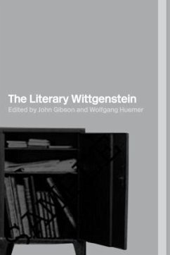 The Literary Wittgenstein - Gibson, John / Huemer, Wolfgang (eds.)