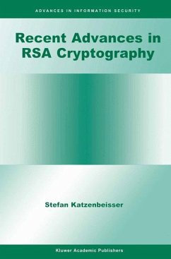 Recent Advances in RSA Cryptography - Katzenbeisser, Stefan