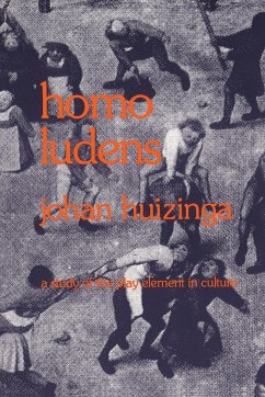 Homo Ludens - Huizinga, Johan