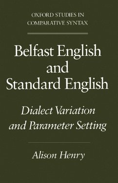 Belfast English and Standard English - Henry, Alison