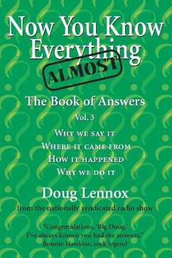 Now You Know Almost Everything - Lennox, Doug