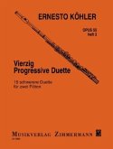 Vierzig progressive Duette op. 55, für 2 Flöten