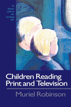 Children Reading Print and Television Narrative - Robinson, Muriel