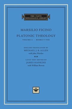 Platonic Theology - Ficino, Marsilio