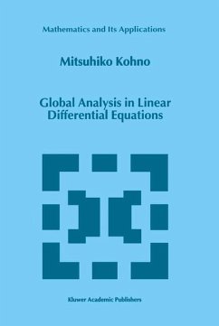 Global Analysis in Linear Differential Equations - Kohno, M.