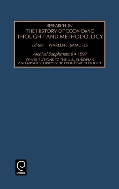 Contributions to the U.S., European and Japanese History of Economic Thought - Samuels, W.J. / Biddle, J.E. (eds.)