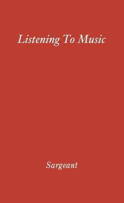 Listening to Music. - Sargeant, Winthrop; Unknown