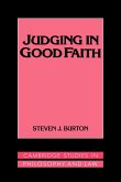 Judging in Good Faith