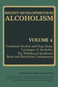 Recent Developments in Alcoholism - Galanter, Marc